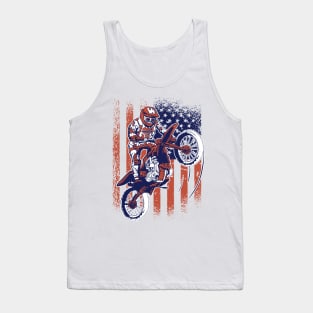 Motocross American Glory Tank Top